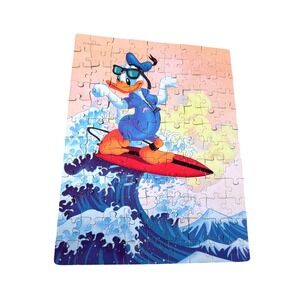Vintage‎ Golden Disney Donald Duck Surfing 100 Piece Jigsaw Puzzle 4649D-44